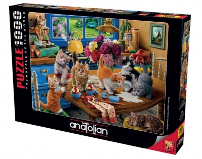 Puzzle 1000: Kotki w kuchni (1114)