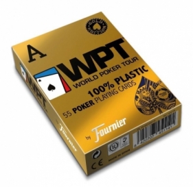 Fournier WPT 100% plastic złota edycja