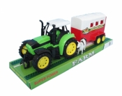 SWEDE Traktor z przyczepą zwierzęta (Q498)