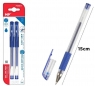 Długopis żelowy 0.5mm niebieski 2szt