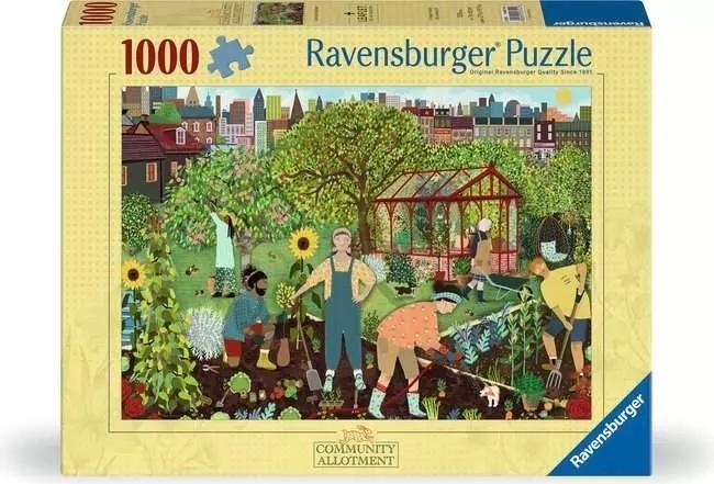 Puzzle 2D 1000 Prace na działce