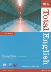New Total English Advanced Students' Book with ActiveBook plus Vocabulary Trainer