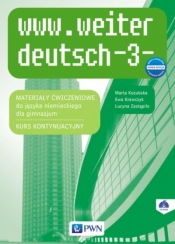 www.weiter deutsch 3. Materiały ćwiczeniowe. - Marta Kozubska, Ewa Krawczyk, Lucyna Zastąpiło, 