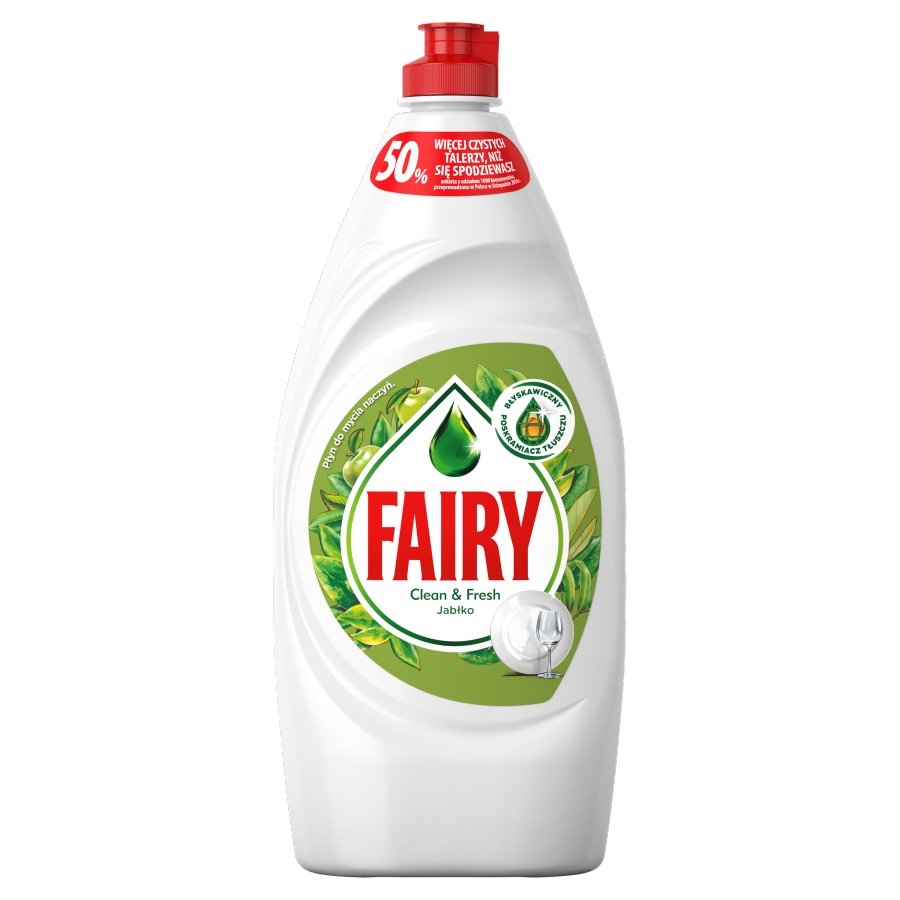 Fairy, płyn do mycia naczyń - Jabłko, 900ml