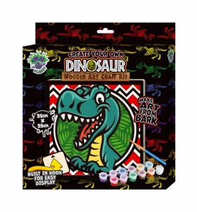 Zestaw do tworzenia obrazów z drewna - dinozaur