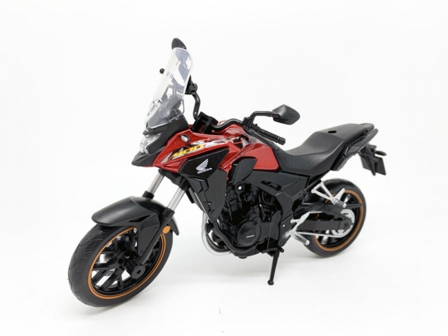 <img src='https://webimage.pl/pics/141/9/d4897071929141.jpg' style='height:440px' /> Honda CB400X 1/12 czerwona