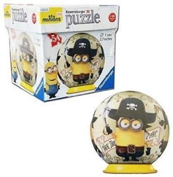 Puzzle kuliste 3D 54 Minionki (119141)