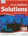 New Matura Solutions Pre-Intermiate Student's Book Falla Tim, Davies Paul A., Wieruszewska Małgorzata