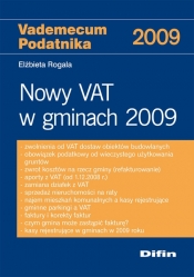 Nowy VAT w gminach 2009 - Rogala Elżbieta