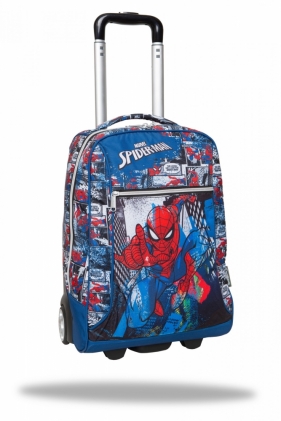 Coolpack, Plecak młodzieżowy na kółkach Compact Disney Core - Spiderman (F086777)