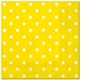 Serwetki Paw Coktail Dots intense yellow k - mix 150 mm x 150 mm (SDC066017)