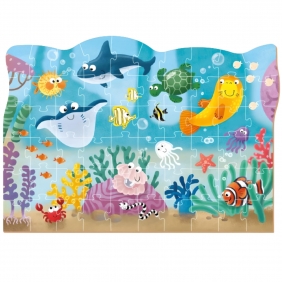 Puzzle - Podwodny świat, 60 el.