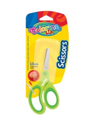 Nożyczki szkolne Colorino Kids 13 cm z gumową rączką, 1 szt (34142PTR)