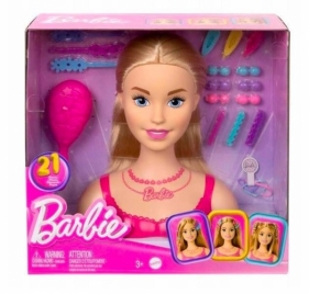 Głowa do stylizacji Barbie blond (HMD88)