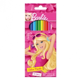 Kredki ołówkowe 12 kolorów Barbie (276564)