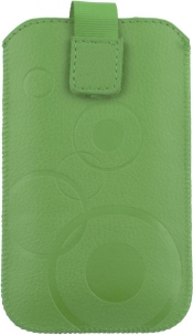 Etui na telefon rozmiar XL kolor zielony koła (EMA101G-XL)