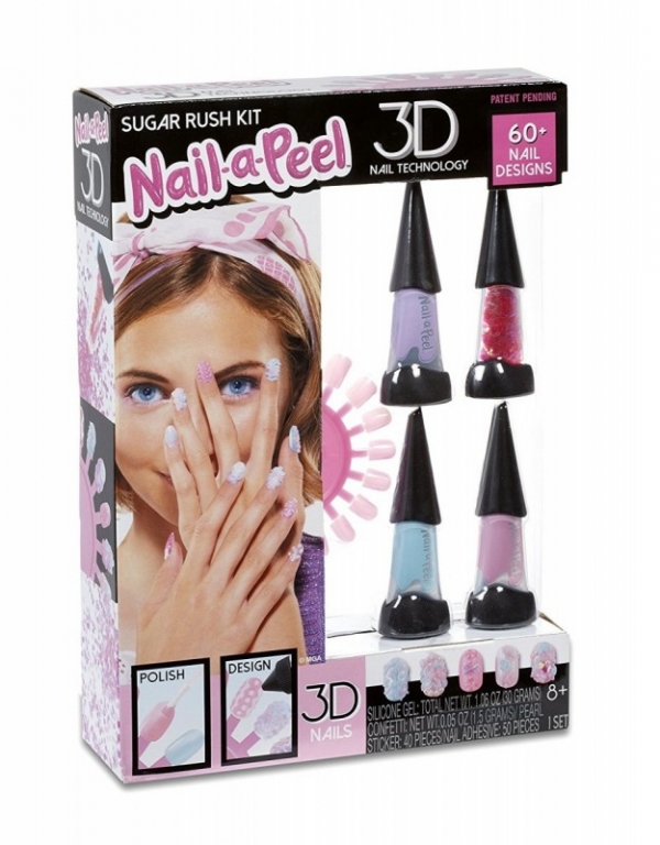 NAIL-A-PEEL Zestaw tematyczny, Sugar Rush (549475E5CPO/550143)
