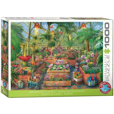 <img src='https://webimage.pl/pics/143/0/d628136660143.jpg' style='height:440px' /> Puzzle 1000 Greenhouse Garden by Eduard 6000-6014