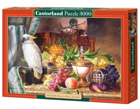 Puzzle Still Life With Fruit and a Cockatoo, Josef Schuster 3000 (300143)