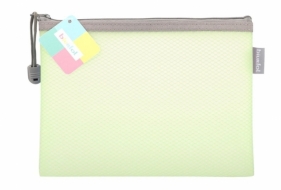 Saszetka na zamek A5 EVA pastel żółty