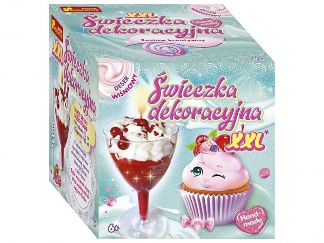 <img src='https://webimage.pl/pics/143/1/d4827476921143.jpg' style='height:440px' /> Świeczka dekoracyjna - deser wiśniowy