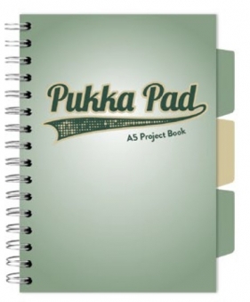 Kołozeszyt Pukka Pad Project Book A5 - Sage