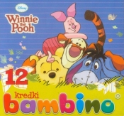 Kredki Bambino świecowe 12 kolorów Kubuś Puchatek - <br />