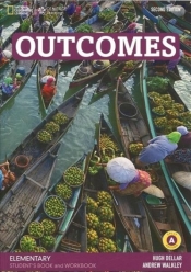 Outcomes 2nd Edition Elementary SB/WB SPLIT A NE - Hugh Dellar