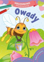 Maluszkowe malowanie. Owady - Opracowanie zbiorowe