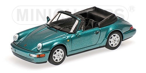 Porsche 911 Carrera 2 Cabriolet 1990 (turquoise) (430067332)