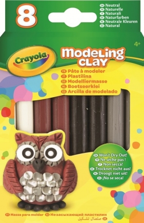 Plastelina naturalna Crayola 4 kolory