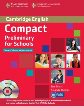 Compact Preliminary for Schools Student's Pack + CD - Elliott Sue, Thomas Amanda