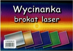 Wycinanka A4 brokat laser