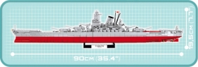 Cobi: Mała Armia WWII. Battleship Yamato - japoński pancernik (4814)