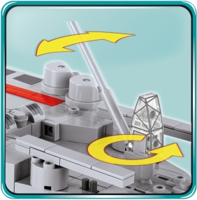 Cobi: Mała Armia WWII. Battleship Yamato - japoński pancernik (4814)