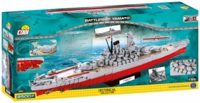 Cobi: Mała Armia WWII. Battleship Yamato - japoński pancernik (4814)