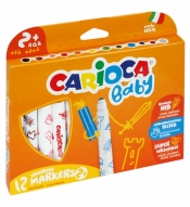 Pisaki Carioca Super Baby, 12 kolorów (207927)