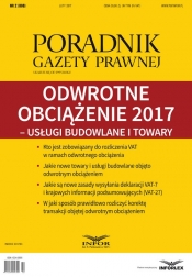 Odwrotne obciążenie 2017-usługi budowlane i towary