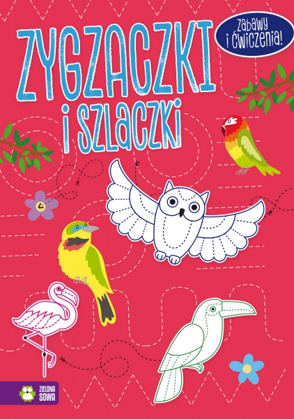 Zygzaczki i szlaczki (różowe)