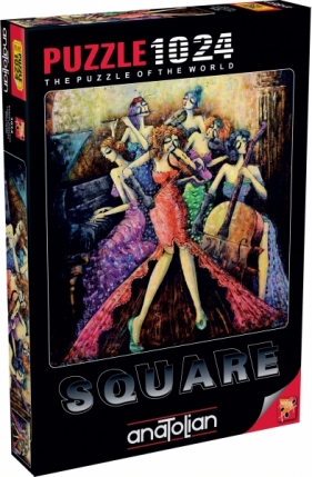 Puzzle Square 1024: Kobieca orkiestra (1014)