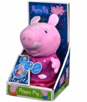 Świnka Peppa Maskotka z kołysanką i lampką 25cm