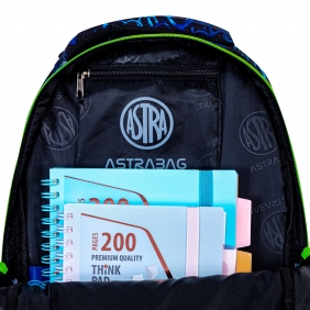 Astrabag, Plecak trzykomorowy - Gaming (AB330)