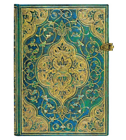 <img src='https://webimage.pl/pics/144/2/dPB3214-4.png' style='height:440px' /> Notatnik w linie Turquoise Chronicles Midi