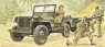 ITALERI Willis MB Jeep with Trailer (314)