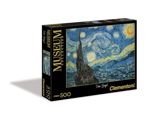 Puzzle 500: Museum Van Gogh: Gwiaździsta Noc (30314) (Uszkodzone opakowanie)