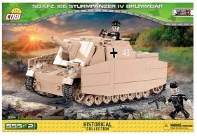 Cobi: Mała Armia WWII. Sd.Kfz.166 Sturmpanzer IV Brummbar (2514)