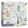 Gibsons, Puzzle 1000: Mapa Londynu (G6606) Josie Shenoy