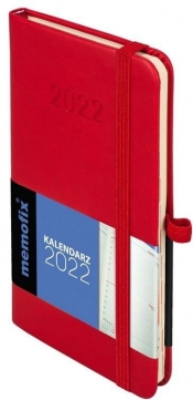 Kalendarz 2022 Memo A6 czerwony TDW ANTRA
