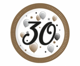 Talerzyki papierowe 23cm 8szt