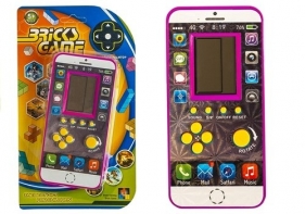 Gra elektroniczna Tetris komórka różowa